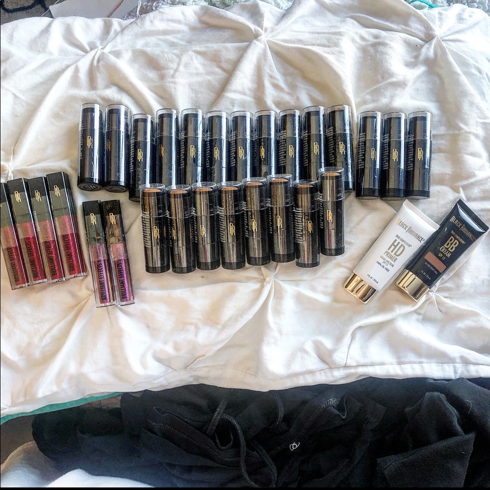 HUGE black radiance makeup lot. $300 worth.